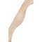 Ekena Millwork 5 1/2"W x 18"D x 30"H Funston Smooth Knee Brace, Douglas Fir BRC06X18X30FST00SDF - alternate 4